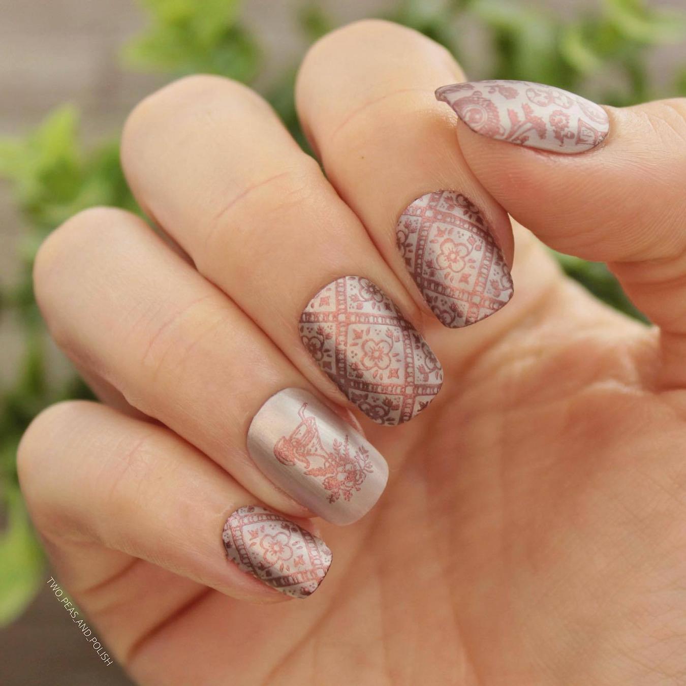 Simple Boho Nails