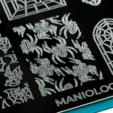 Haunted Reflections: Hallowed Glass (MXM159) - Nail Stamping Plate
