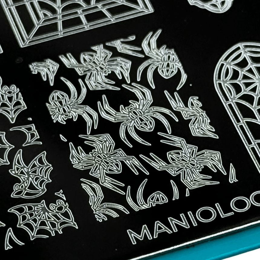 Haunted Reflections: Hallowed Glass (MXM159) - Nail Stamping Plate