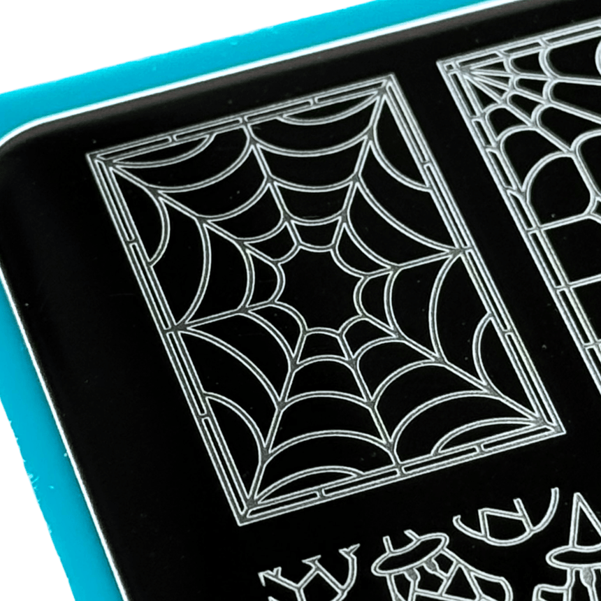 Haunted Reflections: Hallowed Glass (MXM159) - Nail Stamping Plate