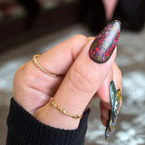 Haunted Reflections: Hallowed Glass (MXM159) - Nail Stamping Plate