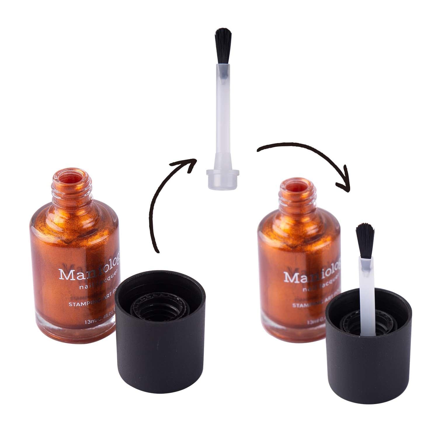 50pc Paddle Brush Replacement (Wide) Maniology