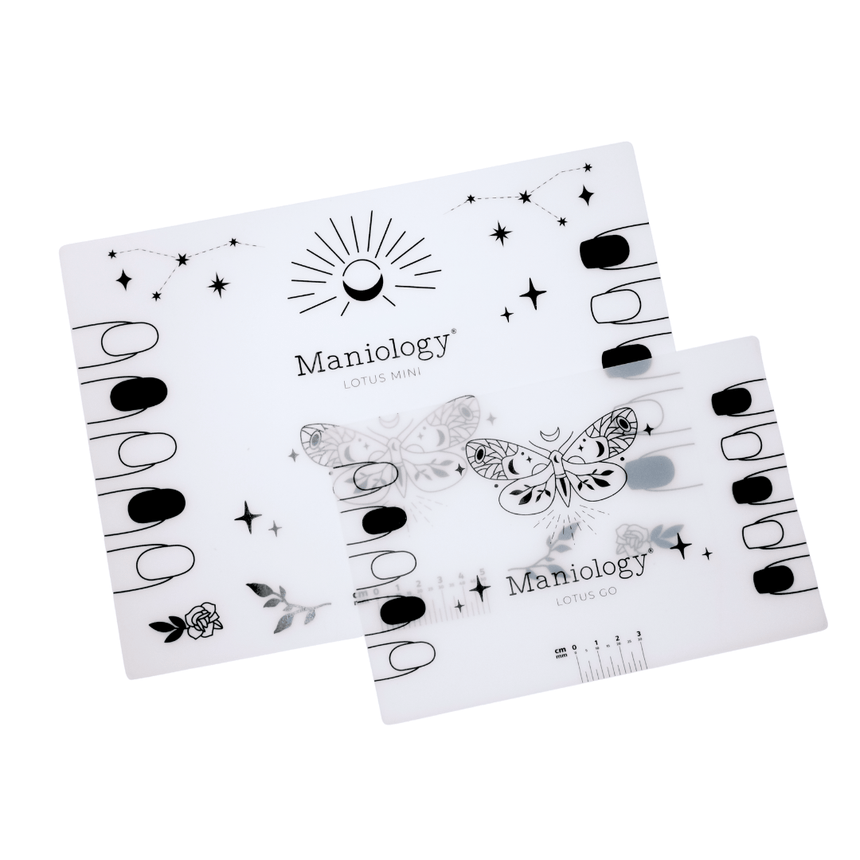 2pc Silicone Nail Art Work Station - Lotus Mini and Lotus Go