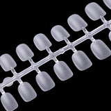 300pcs Full Cover Nail Tips for Extension in 15 Sizes - XS Squoval