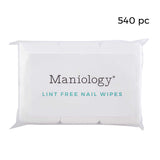 540pc Lint Free Wipe Set - White