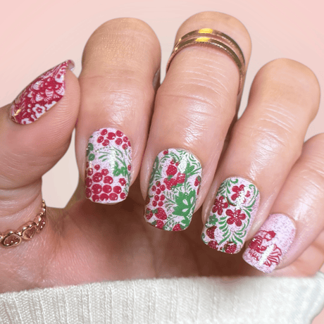 Afternoon Tea (M681) - Nail Stamping Plate