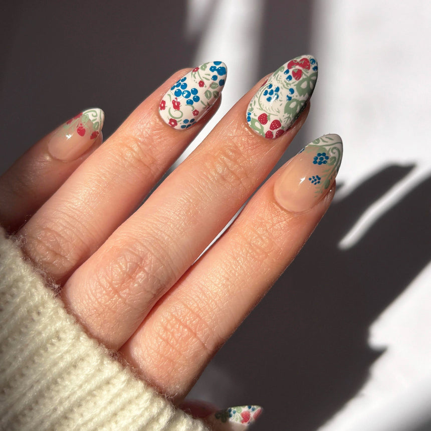 Afternoon Tea (M681) - Nail Stamping Plate