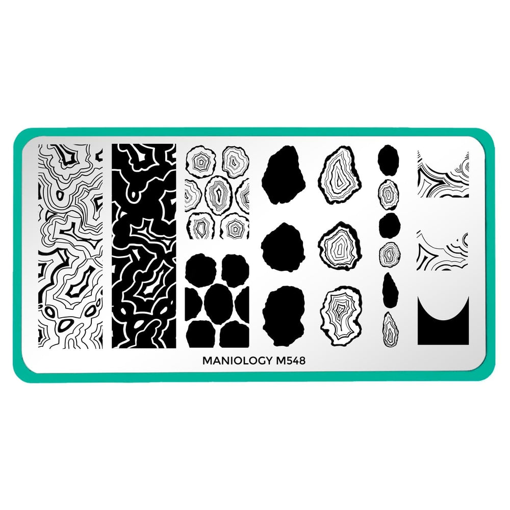 Agate (M548) - Nail Stamping Plate