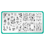 Alla Salute (M714) - Nail Stamping Plate