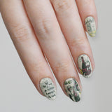 Alla Salute (M714) - Nail Stamping Plate