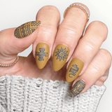 Ancient Geometry (M695) - Nail Stamping Plate