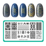 Ancient Geometry (M695) - Nail Stamping Plate