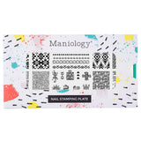Ancient Geometry (M695) - Nail Stamping Plate