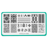 Ancient Geometry (M695) - Nail Stamping Plate
