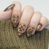 Ancient Geometry (M695) - Nail Stamping Plate