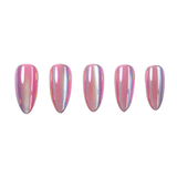 Magnetic Angel Press On Nails - Medium Almond