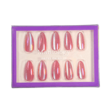 Magnetic Angel Press On Nails - Medium Almond