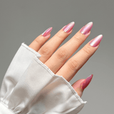 Magnetic Angel Press On Nails - Medium Almond