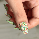 Apple Orchard (M641) - Nail Stamping Plate