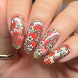 Apple Orchard (M641) - Nail Stamping Plate