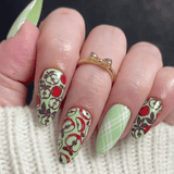 Apple Orchard (M641) - Nail Stamping Plate