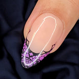 Arched Elegance (M514) - Nail Stamping Plate