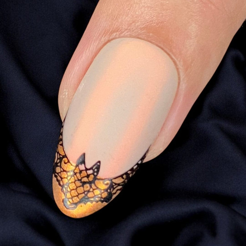 Arched Elegance (M514) - Nail Stamping Plate