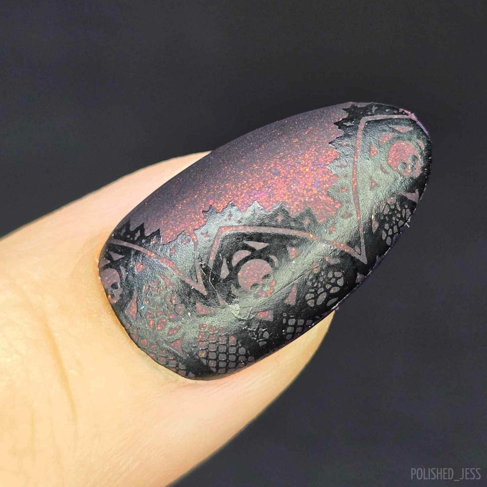 Arched Elegance (M514) - Nail Stamping Plate