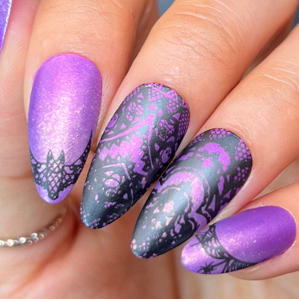 Arched Elegance (M514) - Nail Stamping Plate