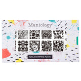 Art Nouveau (M473) - Nail Stamping Plate