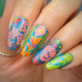 Art Nouveau (M473) - Nail Stamping Plate