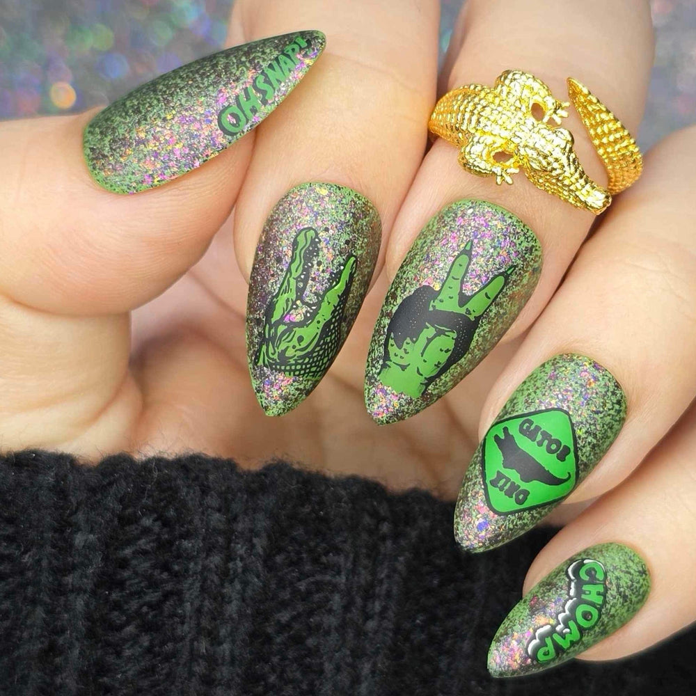 Artist Collaboration: Alleehgatorclaws (M534) - Nail Stamping Plate