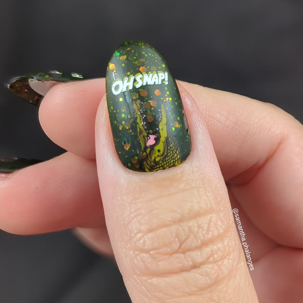 Artist Collaboration: Alleehgatorclaws (M534) - Nail Stamping Plate