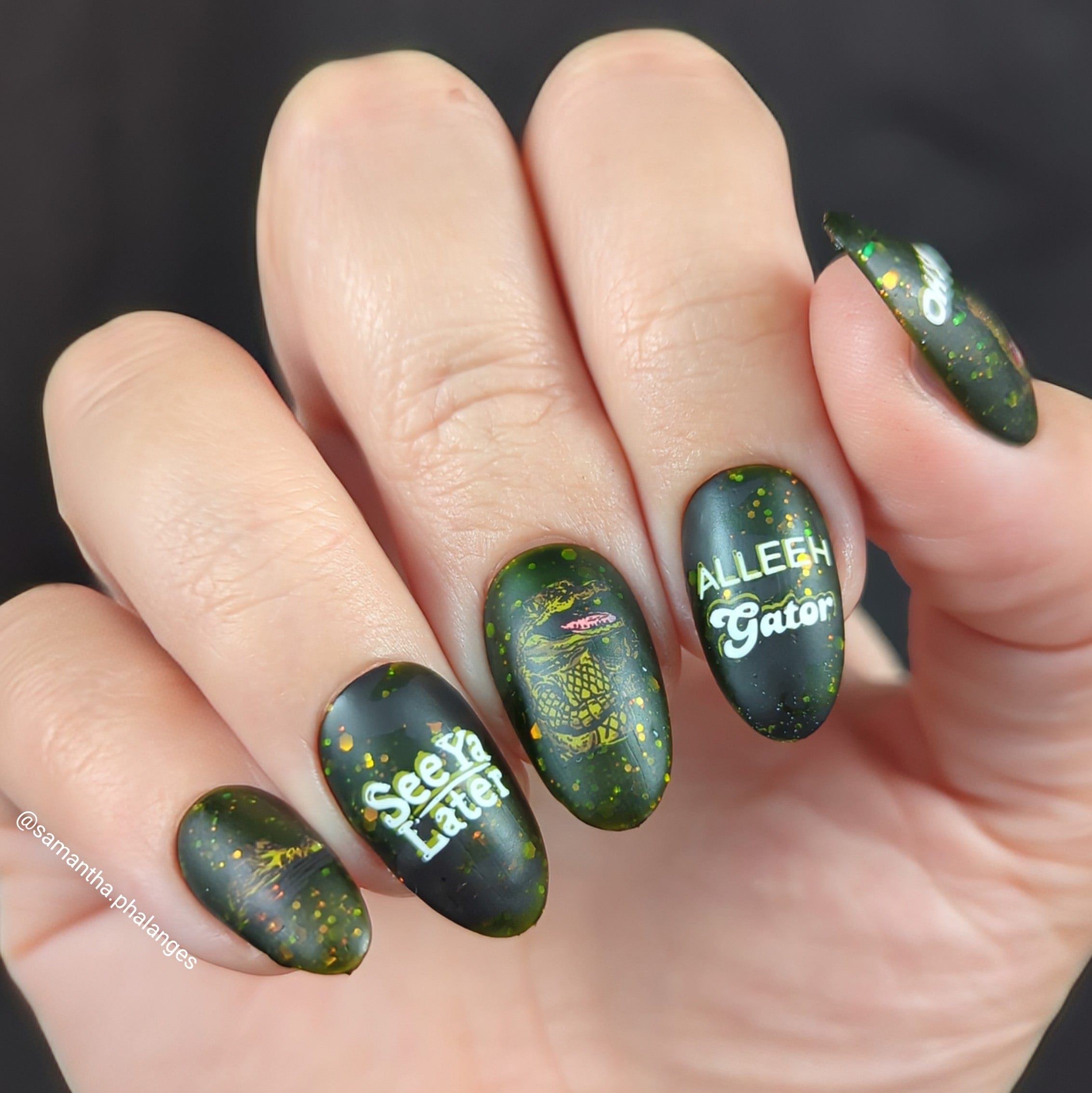 Artist Collaboration: Alleehgatorclaws (M534) - Nail Stamping