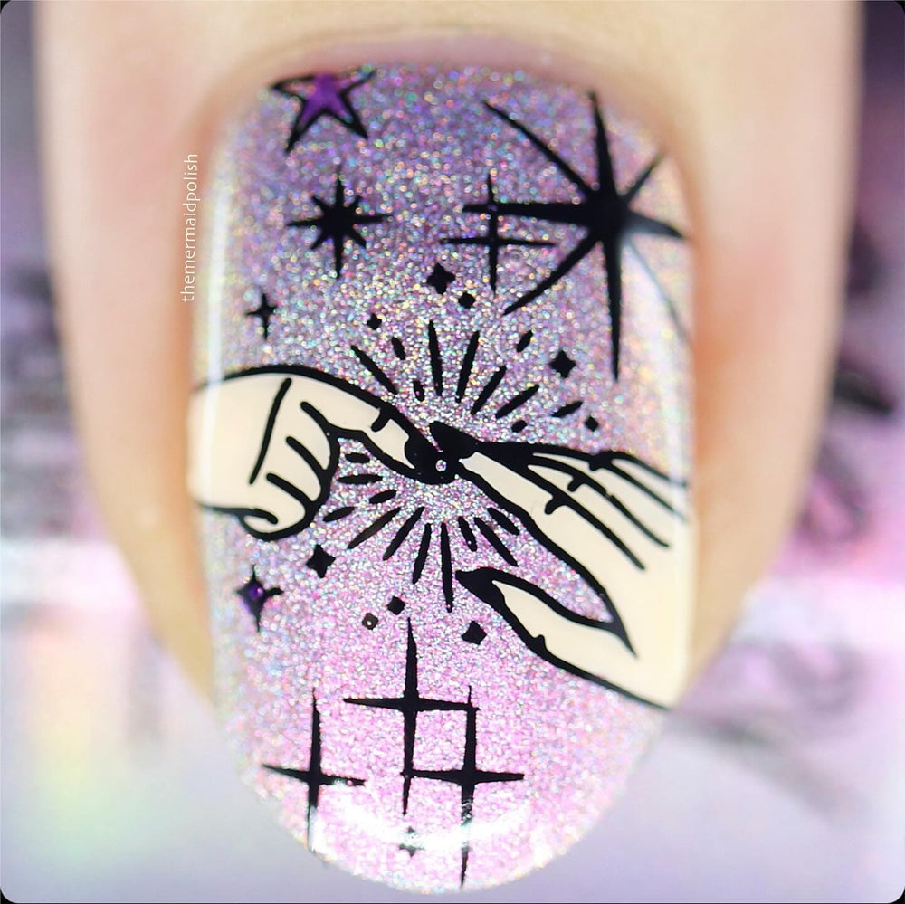 Artist Collaboration: Fauxja Cat (M489) - Nail Stamping Plate