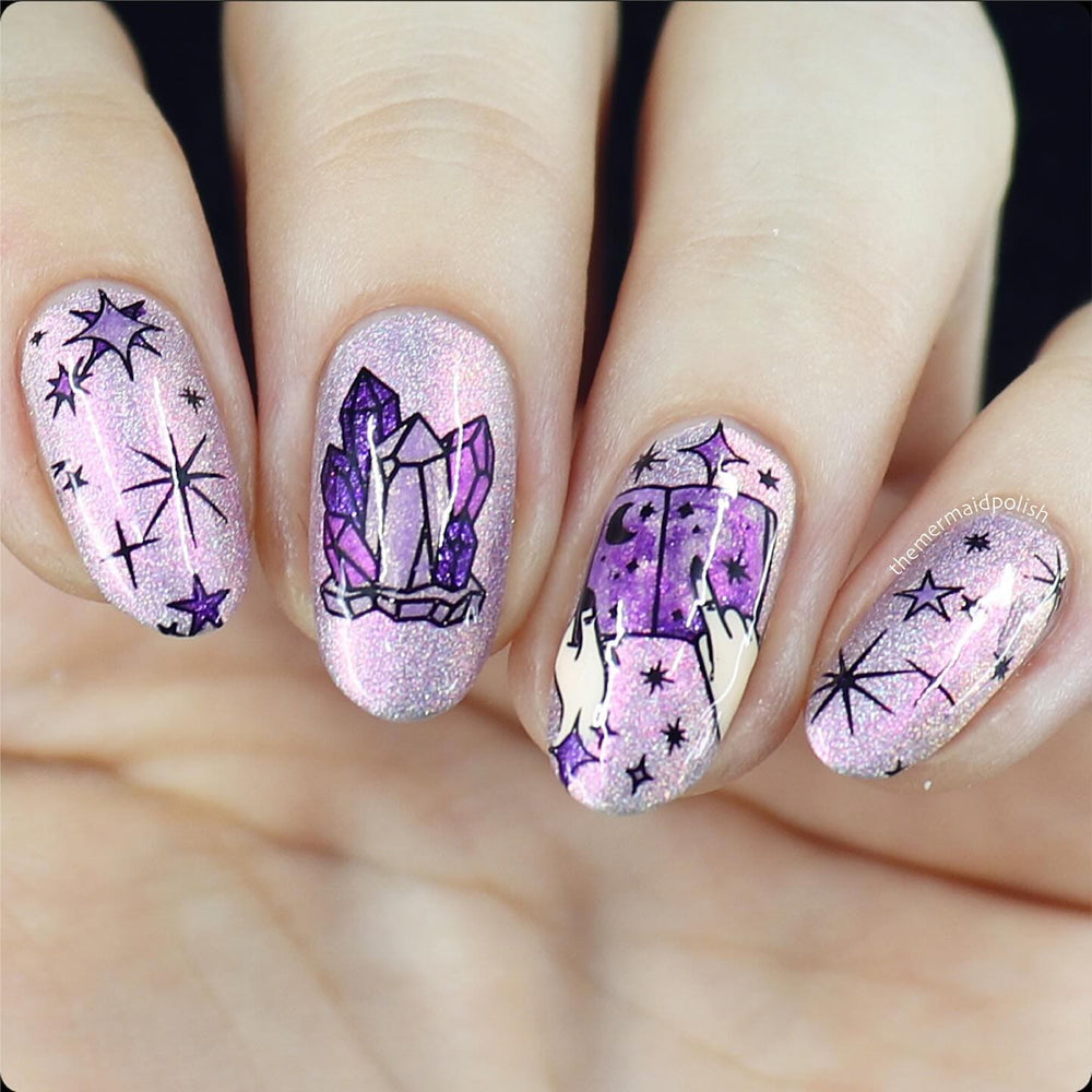 Artist Collaboration: Fauxja Cat (M489) - Nail Stamping Plate