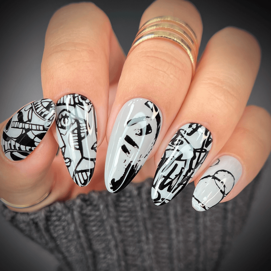 Arts: Gallery (M379) - Nail Stamping Plate