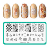 Autumn Vibes (M642) - Nail Stamping Plate