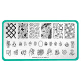 Autumn Vibes (M642) - Nail Stamping Plate