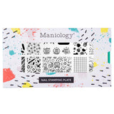 Back to School: First Day Jitters (M627) - Nail Stamping Plate
