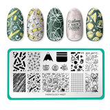 Back to School: First Day Jitters (M627) - Nail Stamping Plate