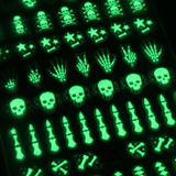 Bare Bones (MS-136) - Nail Art Sticker