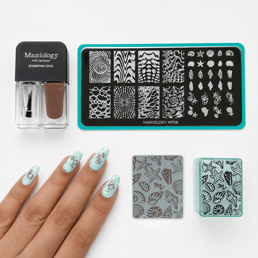 Beachcomber: Nail Stamping Starter Kit