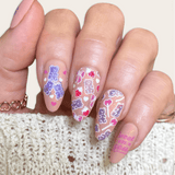 Bear-y in Love (M673) - Nail Stamping Plate