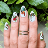 Birds of Paradise (M711) - Nail Stamping Plate