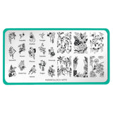 Birds of Paradise (M711) - Nail Stamping Plate