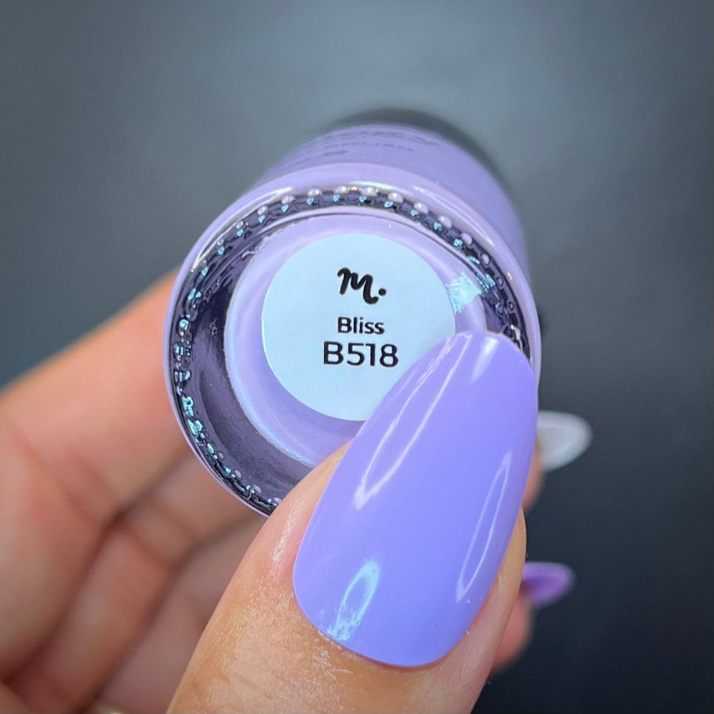 Bliss (B518) - Cream Lavender Purple Stamping Polish