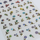 Blooming Joy (MS-128) - Nail Art Sticker