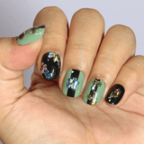 Blooming Joy (MS-128) - Nail Art Sticker