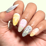 Bloomscape (M744) - Nail Stamping Plate